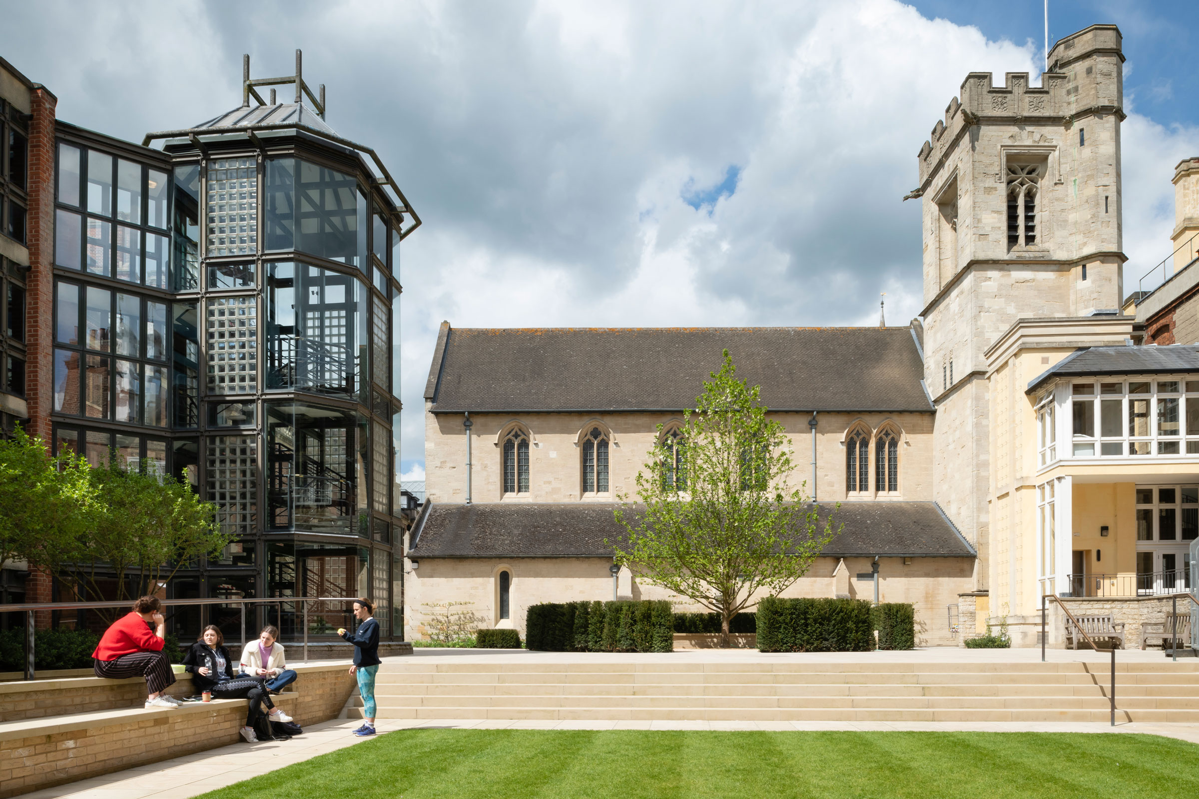 Design Engine Hubert Perrodo Building, St Peter's College . Jim Stephenson Copyright