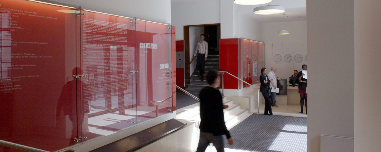 Design Engine London School Economics Reception Refurbishment