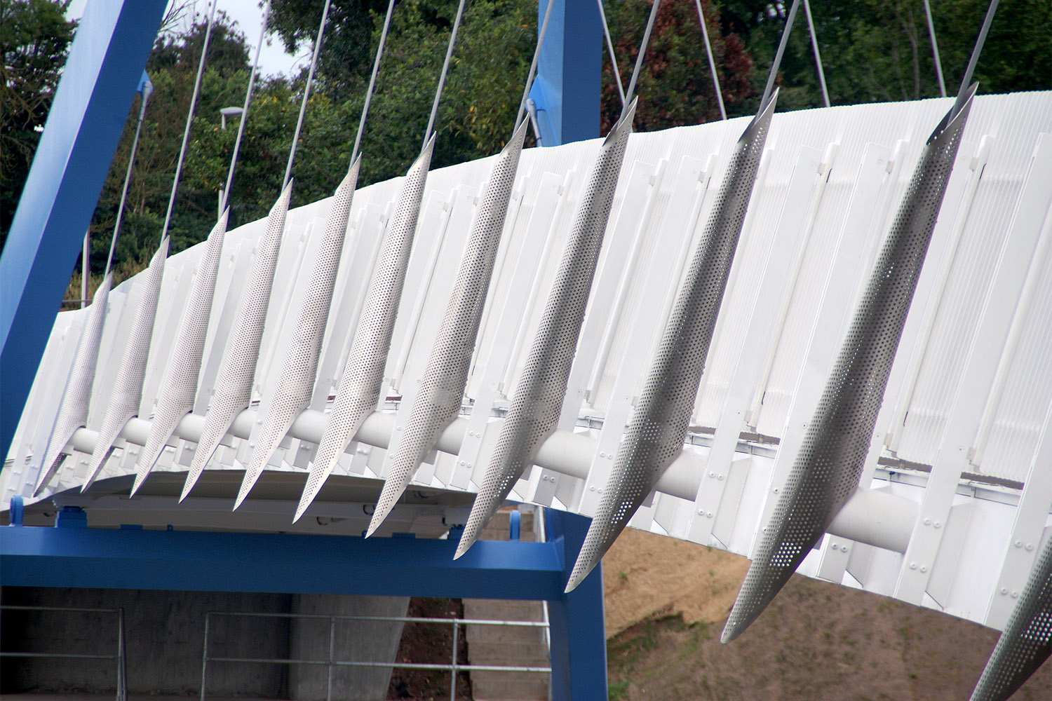 DesignEngine Redhayes Bridge close up of railings