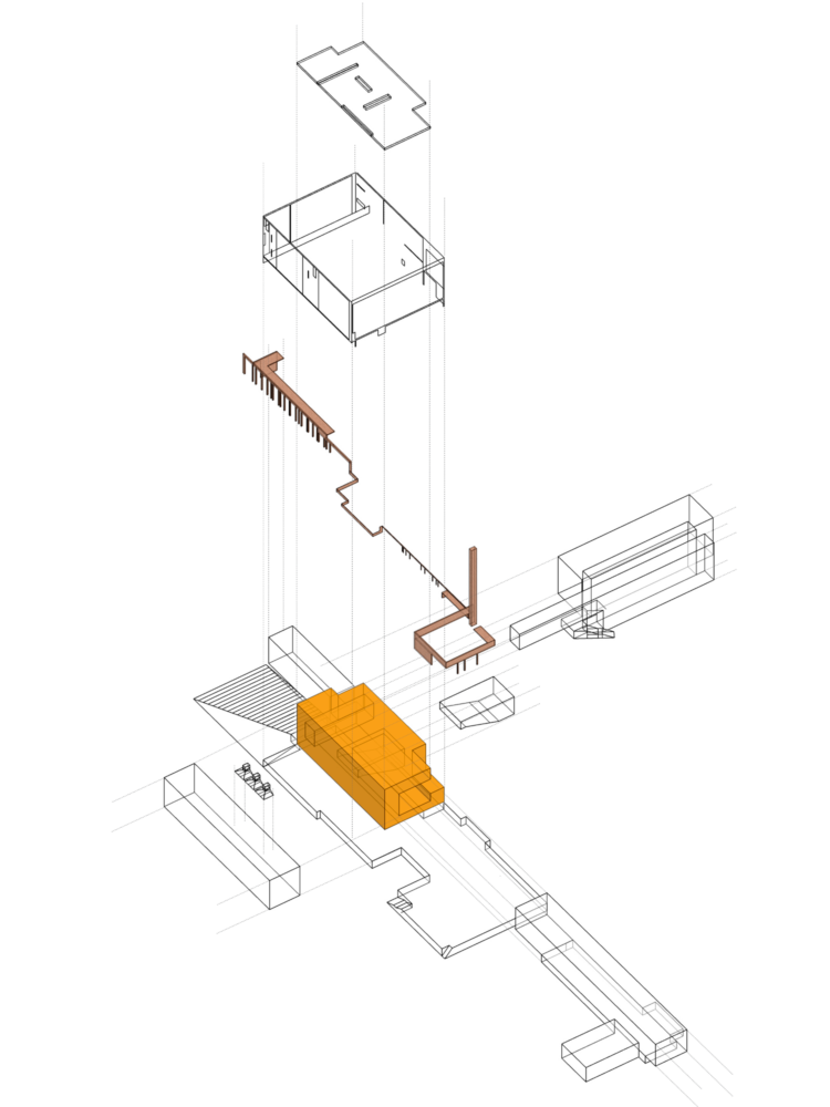 Exploded model