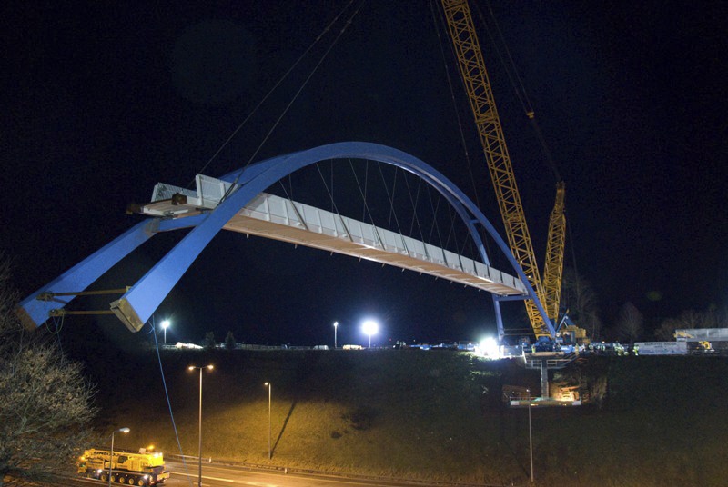 Exeter Redhayes Bridge Construction