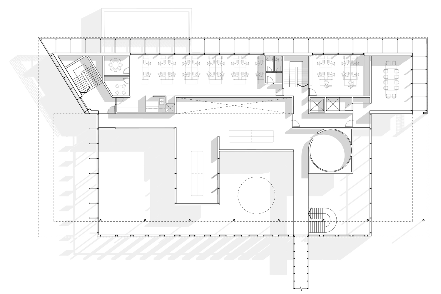 1st Floor Plan Ortho Two Tone