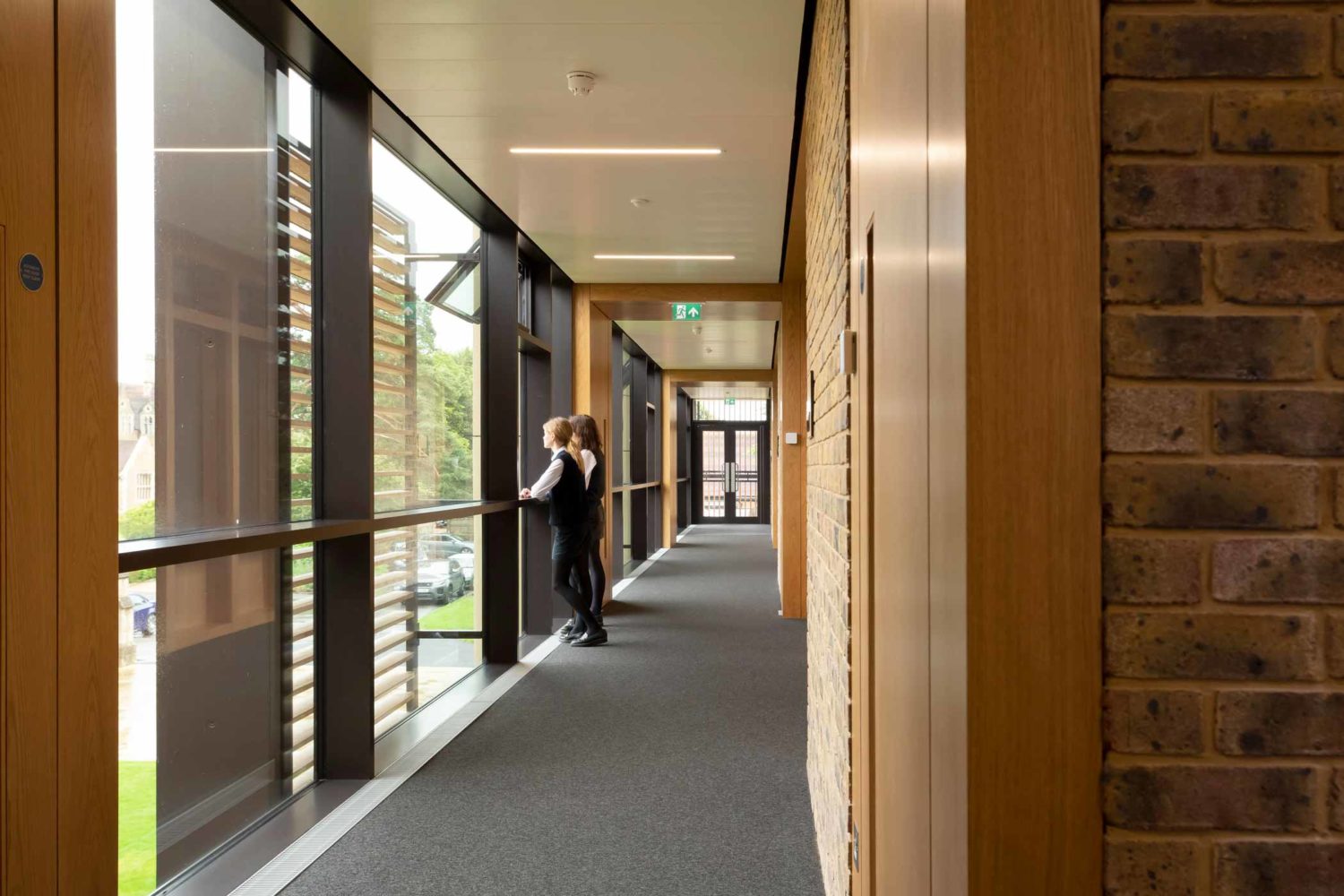 Charterhouse Science interior with students