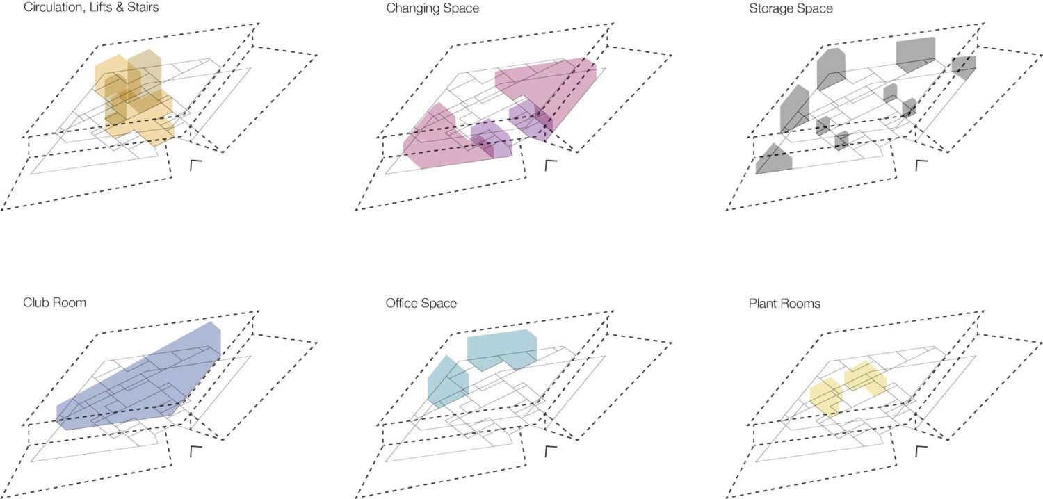 Design Engine Architects St Pauls School Sports Pavilion Diagram