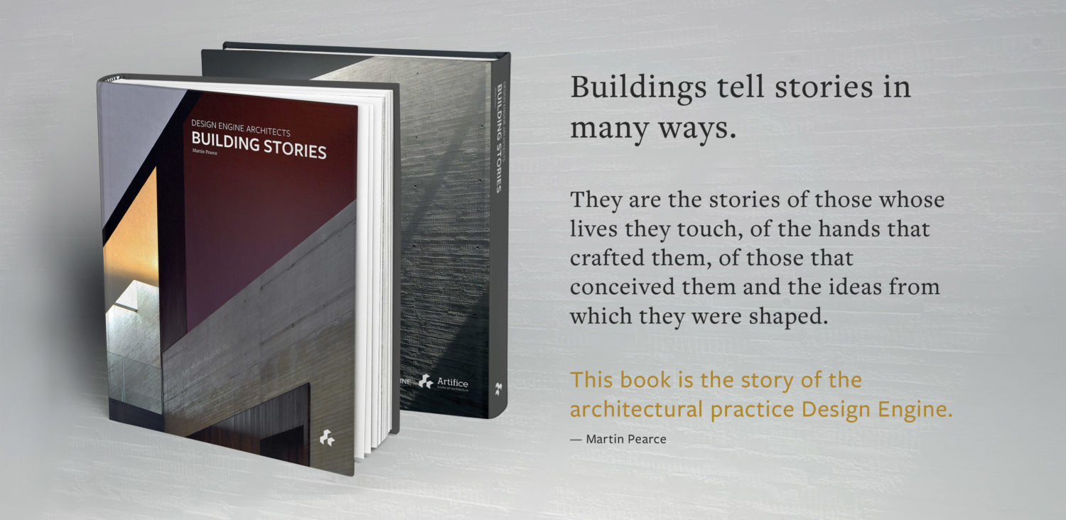 Building Stories Book mock-up with caption