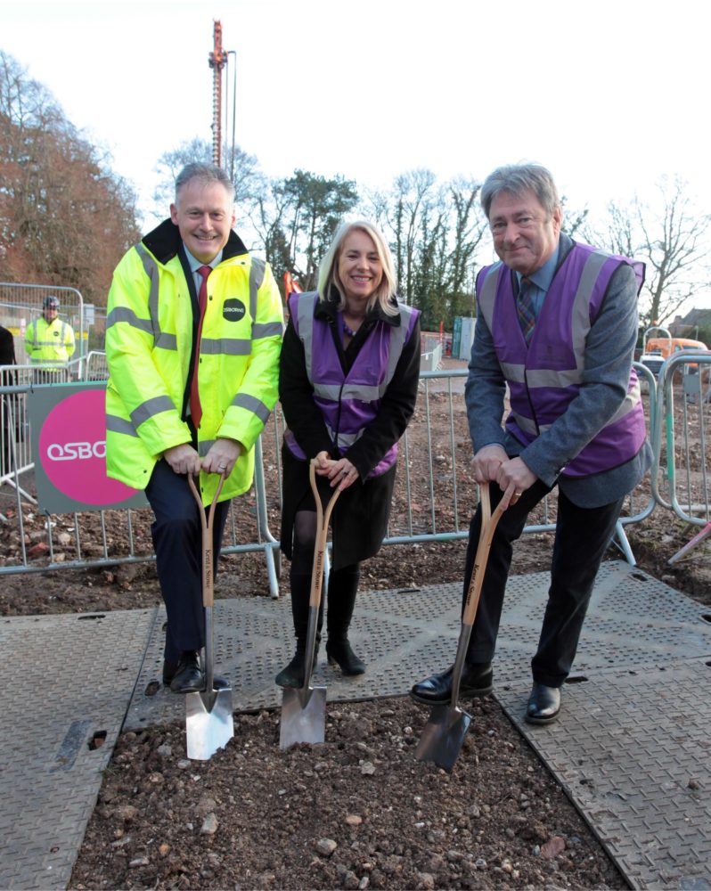 West Downs Groundbreaking Ceremony - Alan Titchmarsh